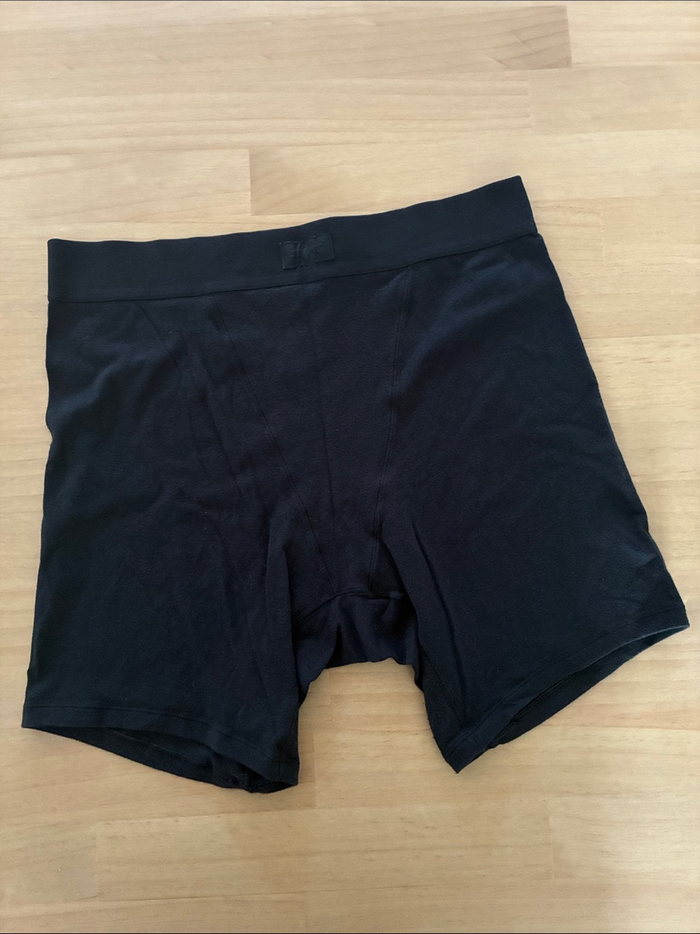 SKIMS Women's Black Boxer Shorts Small